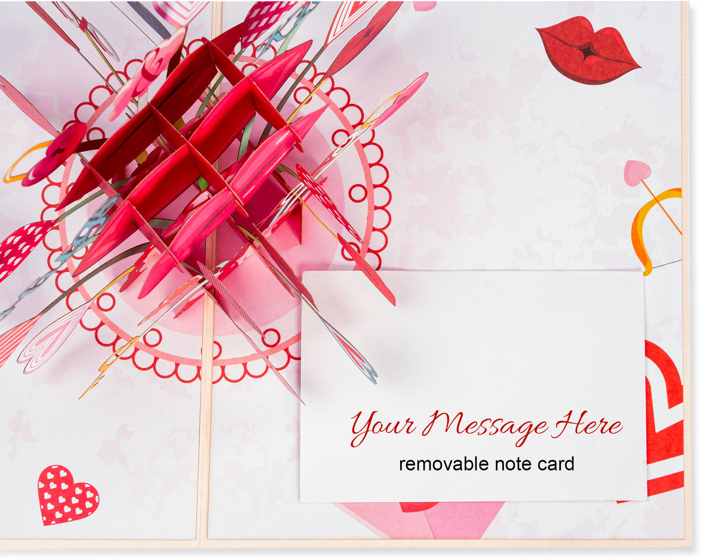 XOXO Hugs & Kisses Pop-Up Valentine’s Day Pop Up Card - Paper Love