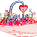 Love Art Pop Up Card - 5" x 7" - Paper Love