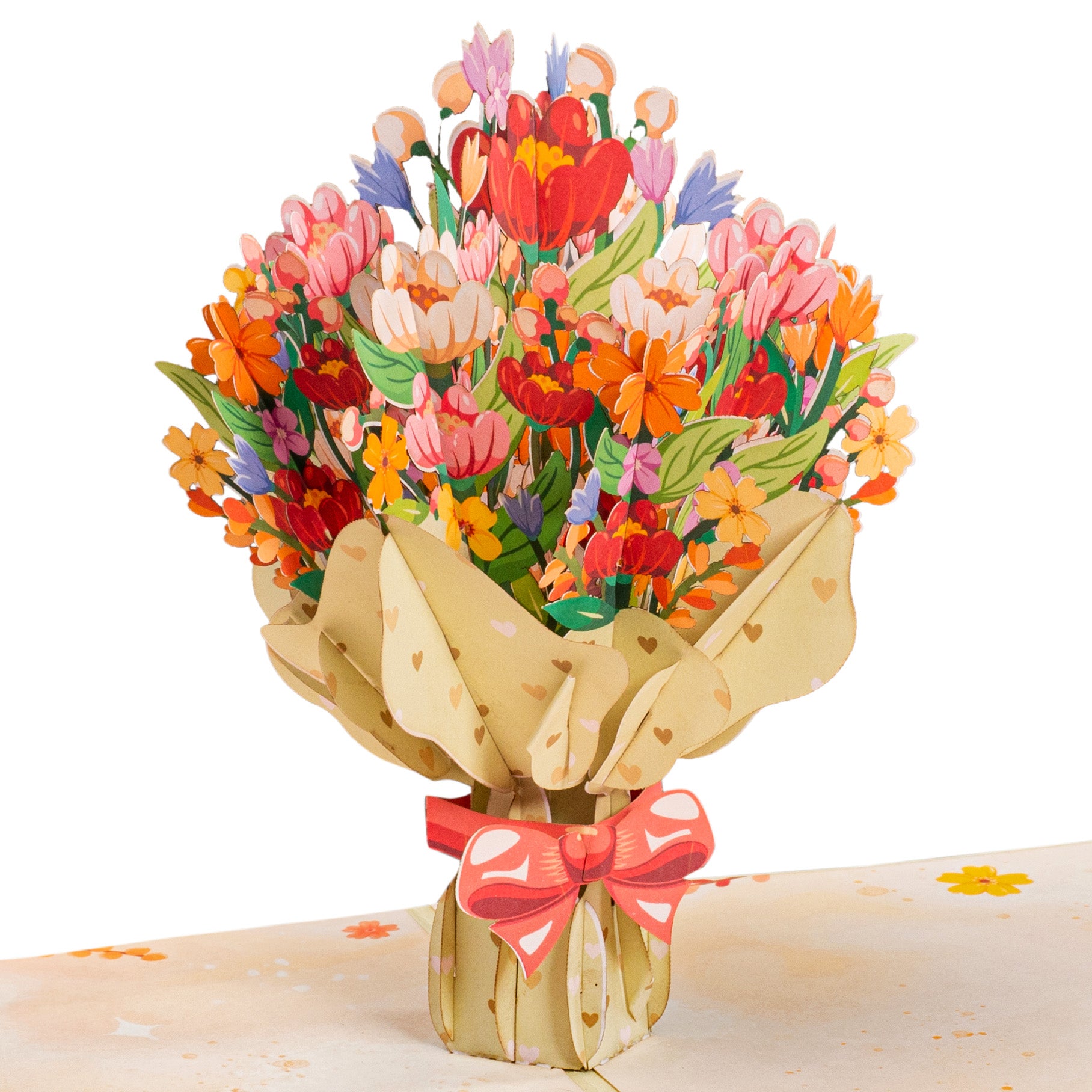 Oversized Floral Bouquet 10" Inch - Paper Love
