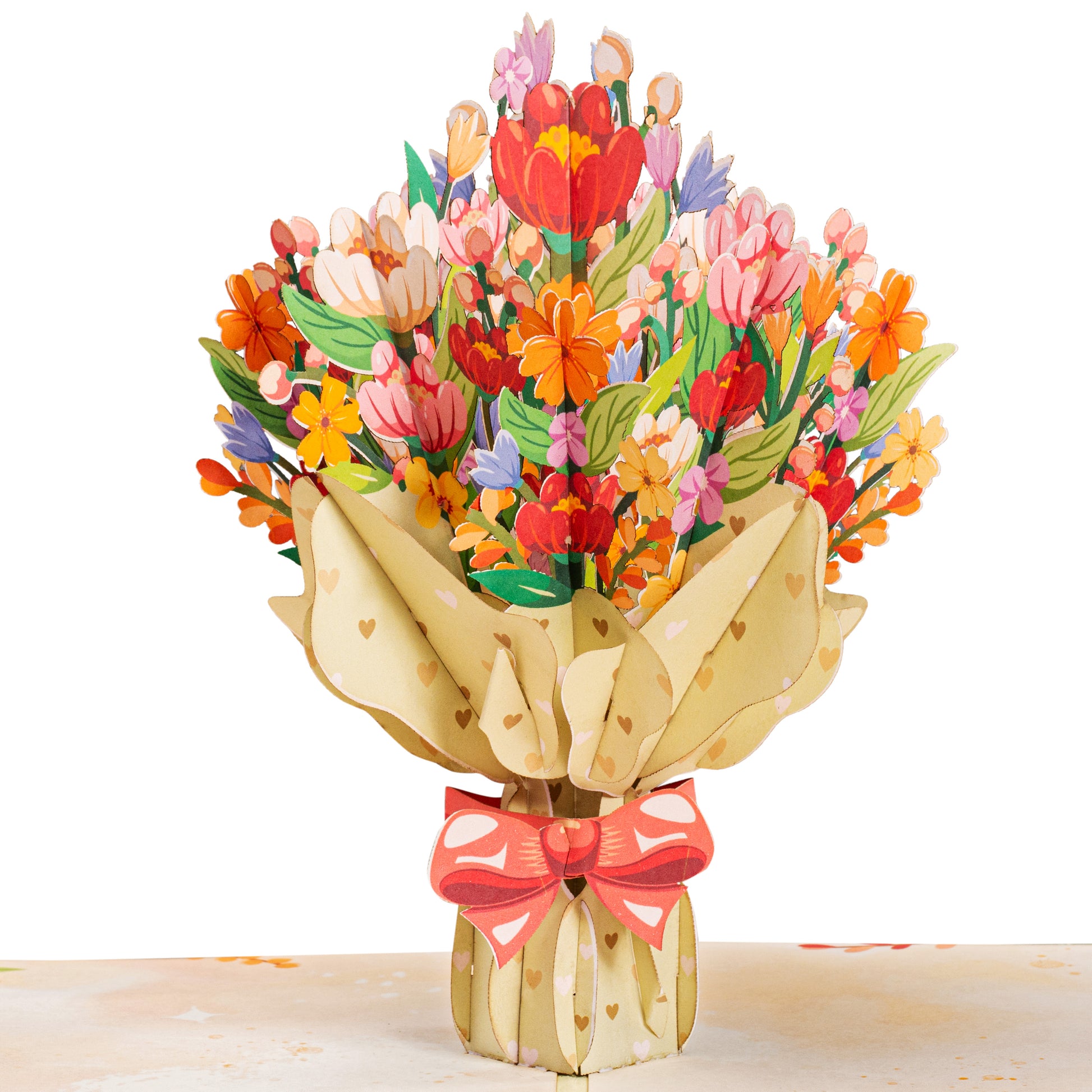 Oversized Floral Bouquet 10" Inch - Paper Love