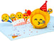 Partying Emoji Pop Up Birthday Card - Paper Love