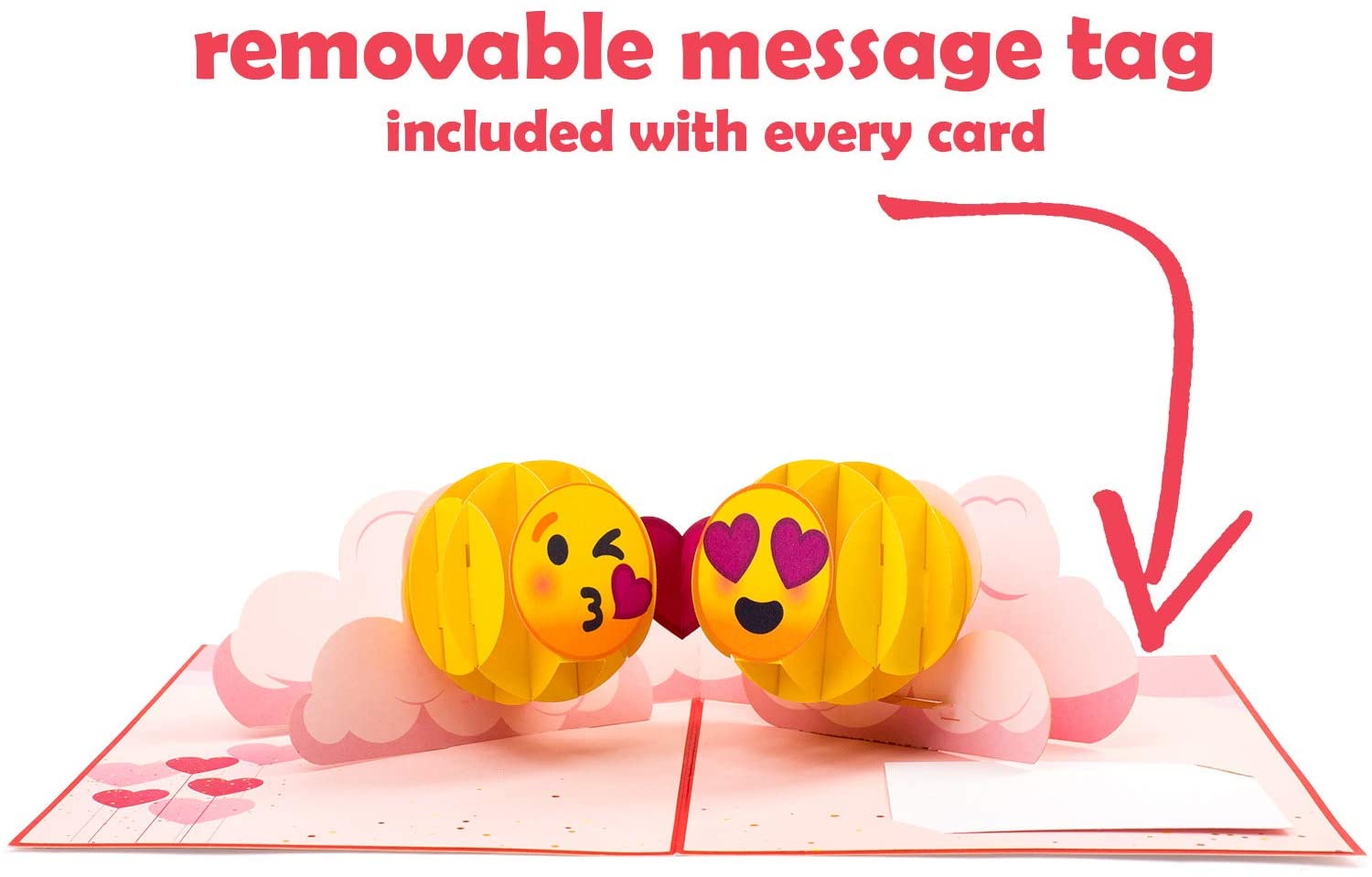 Emoji Love Pop Up Card - Paper Love