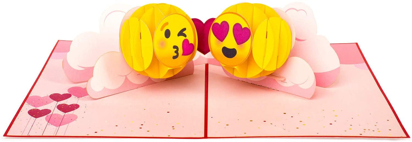 Emoji Love Pop Up Card - Paper Love