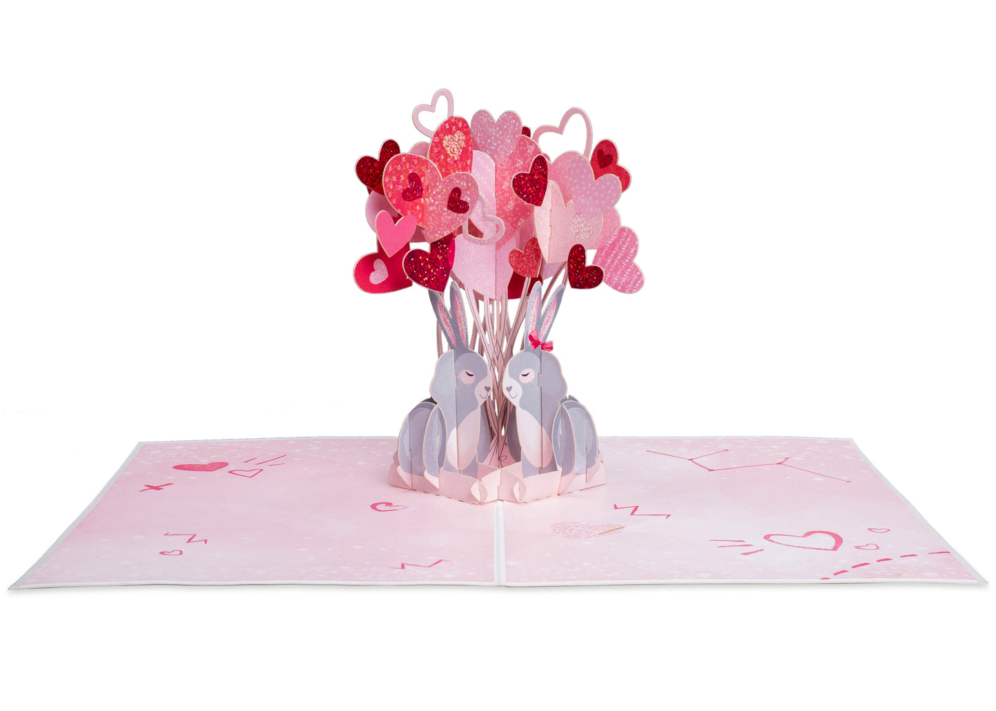 Love Bunnies Pop Up Card