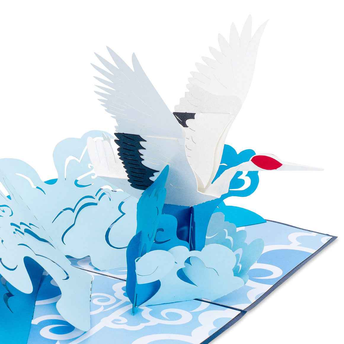 Paper Love Pop Up Cards - Japanese Crane Pop Up Card