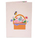 Flower Basket Pop Up Card - Paper Love