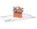 Flower Basket Pop Up Card - Paper Love