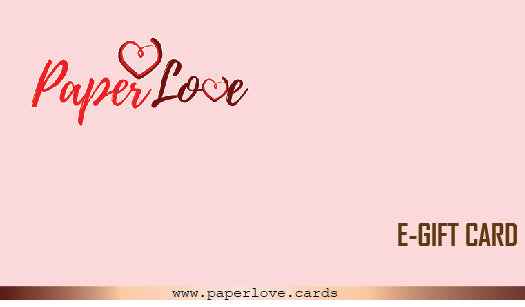 Paper Love Pop Up Cards - Paper Love Gift Card