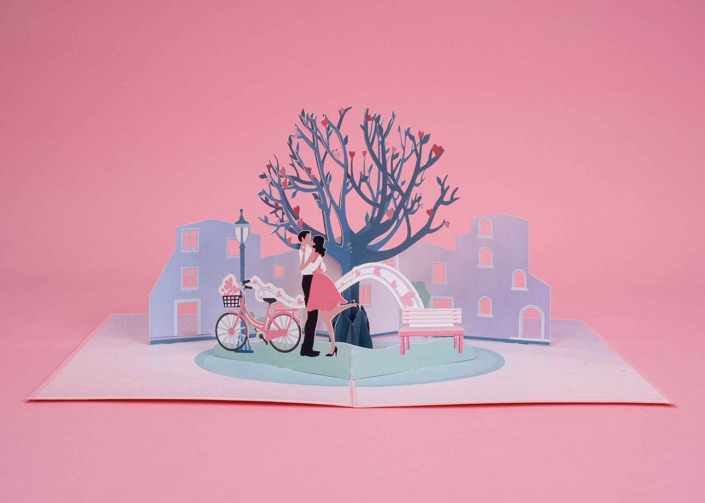 Paper Love Pop Up Cards - Lovers Pop Up Card