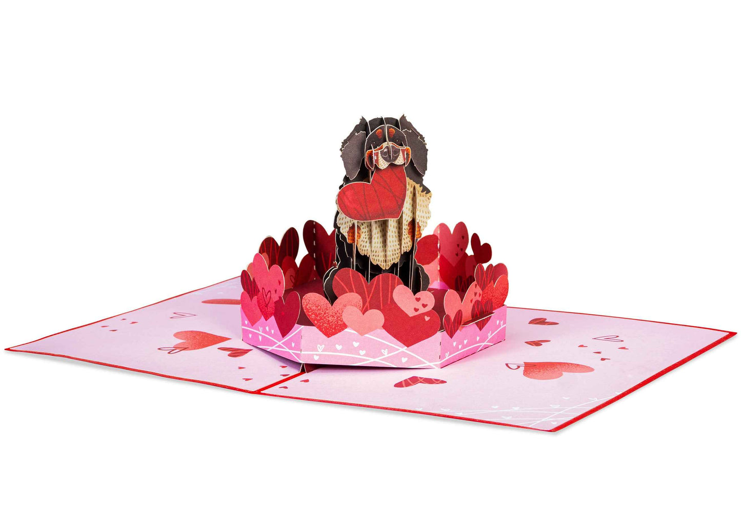 Paper Love Pop Up Cards - Love Dog Pop-up Card