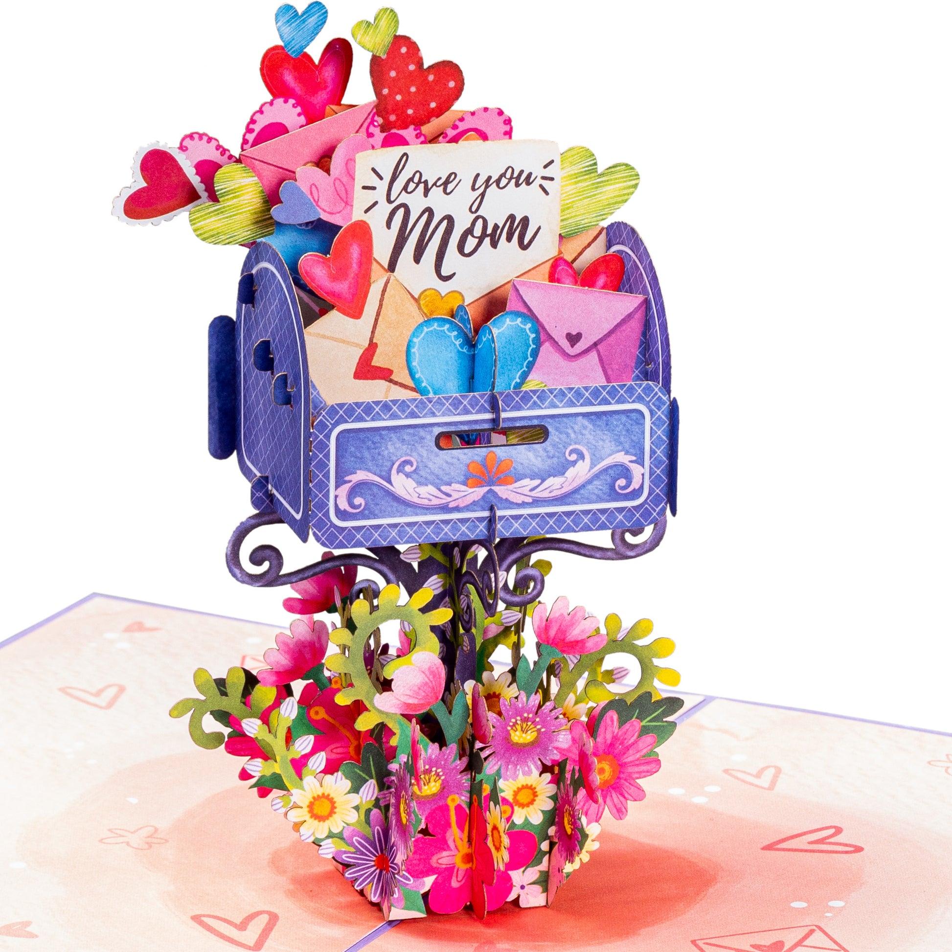 Mother's Day Mailbox Pop Up Card - Paper Love