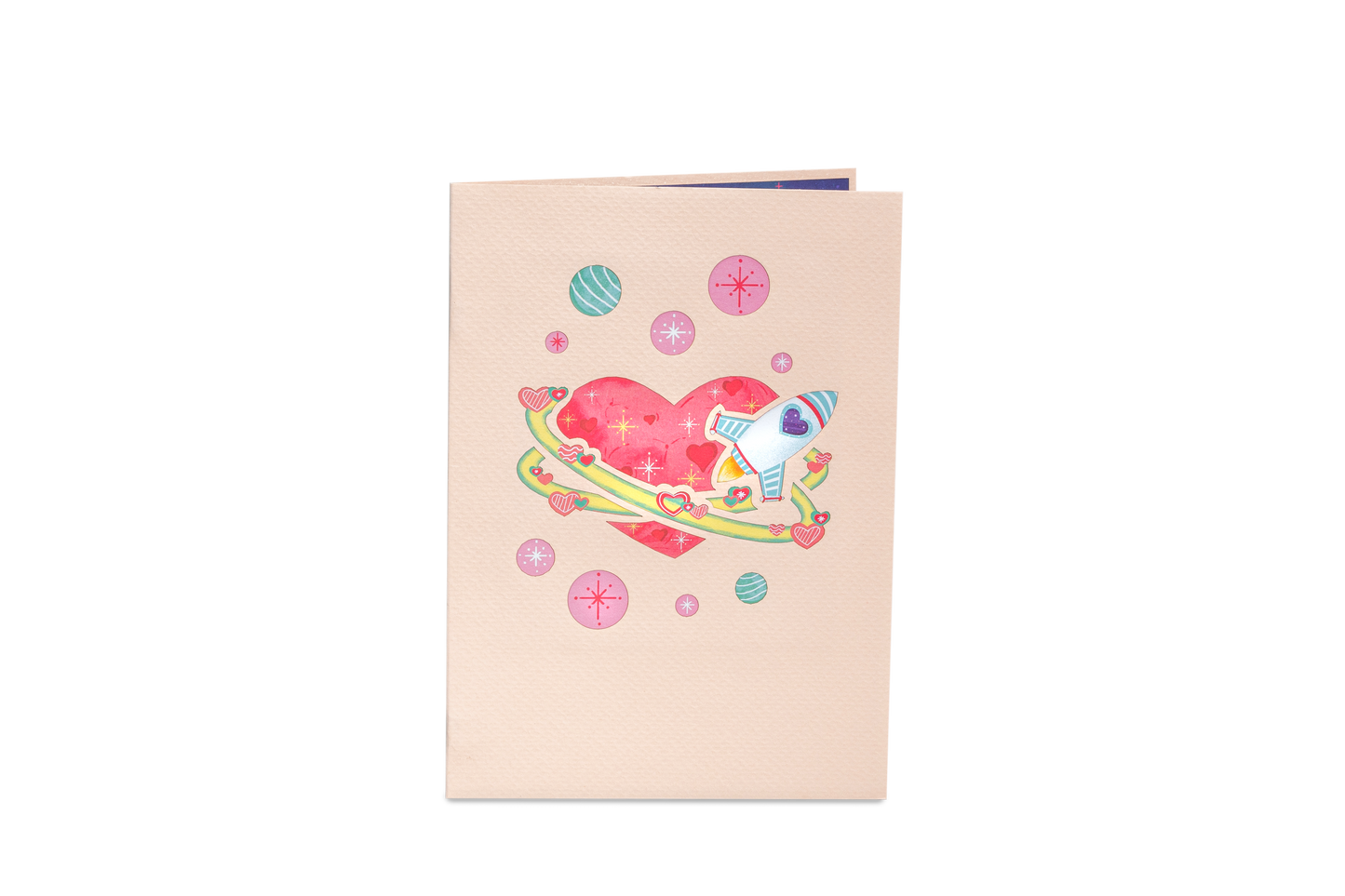 Love Galaxy Pop Up Card