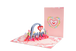 Love Art Pop Up Card - 5" x 7" - Paper Love