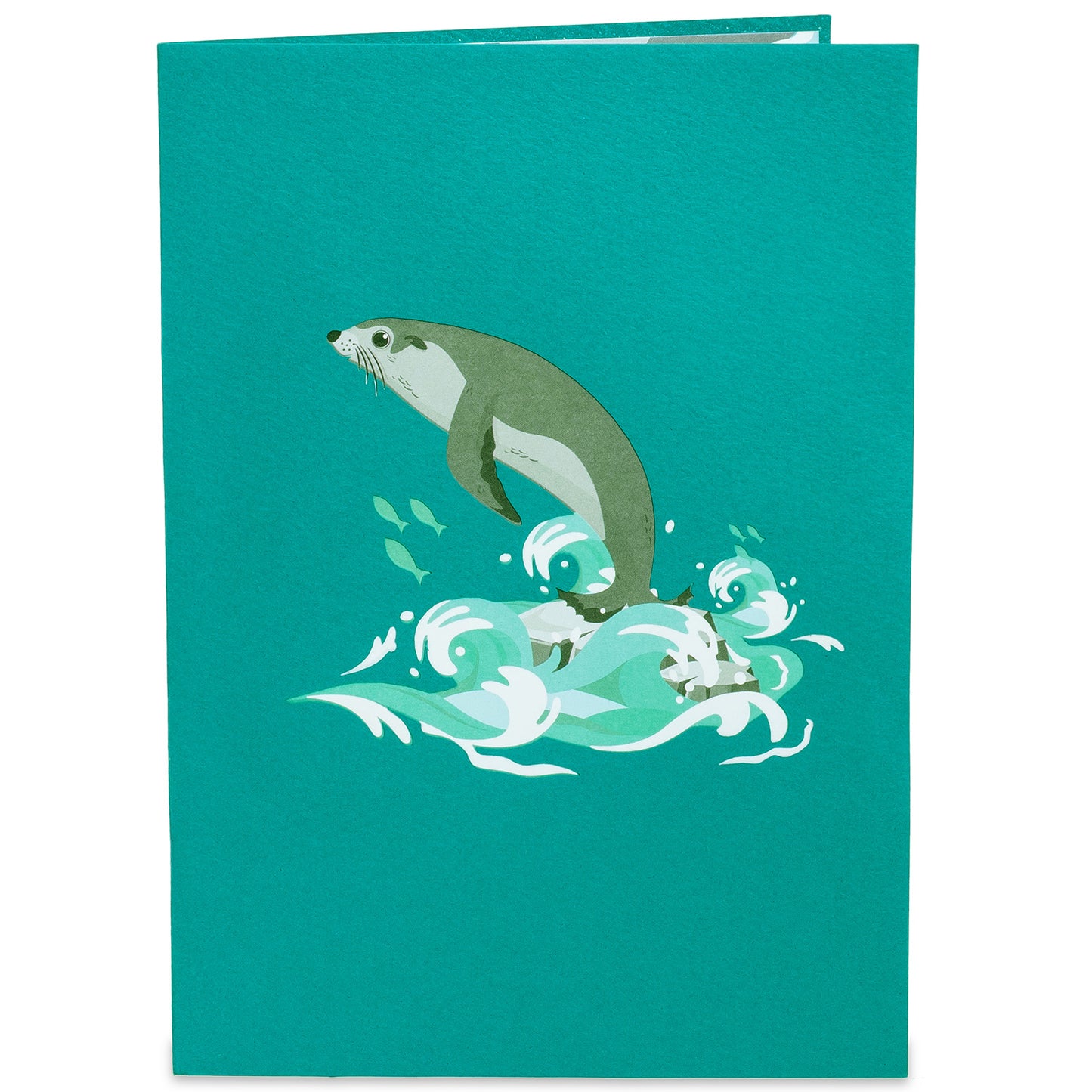 Seal Pop Up Card - Paper Love