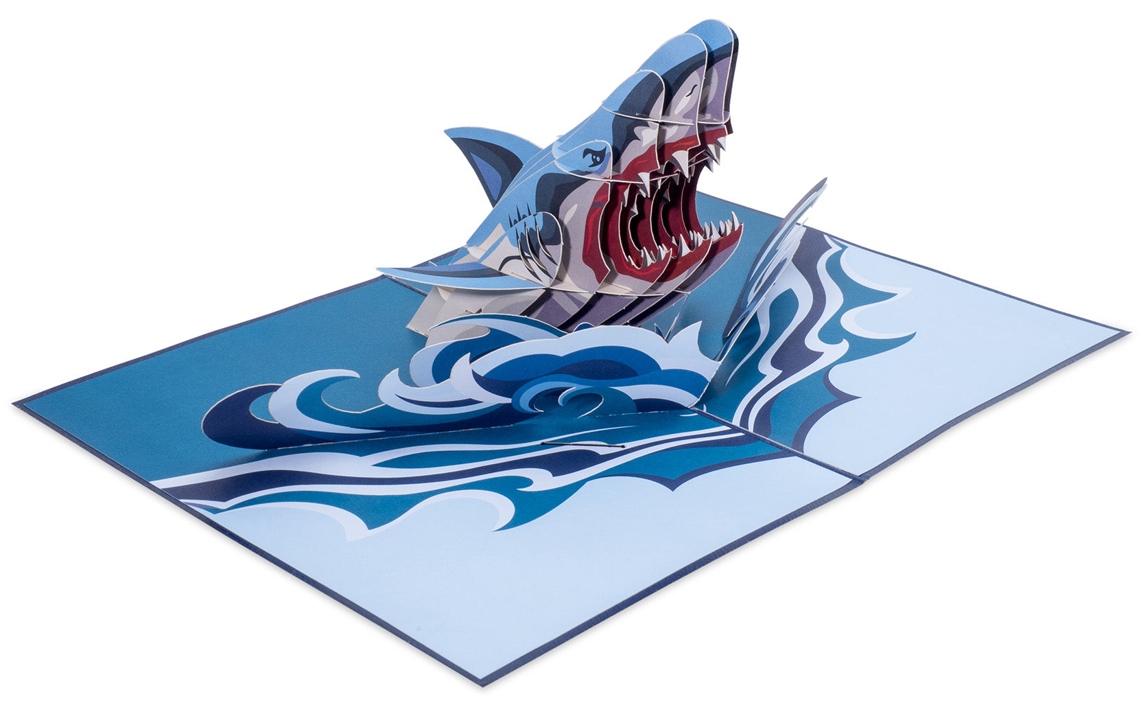 Shark Pop Up Card - Paper Love