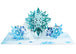 Snowflake Pop Up Card - Paper Love