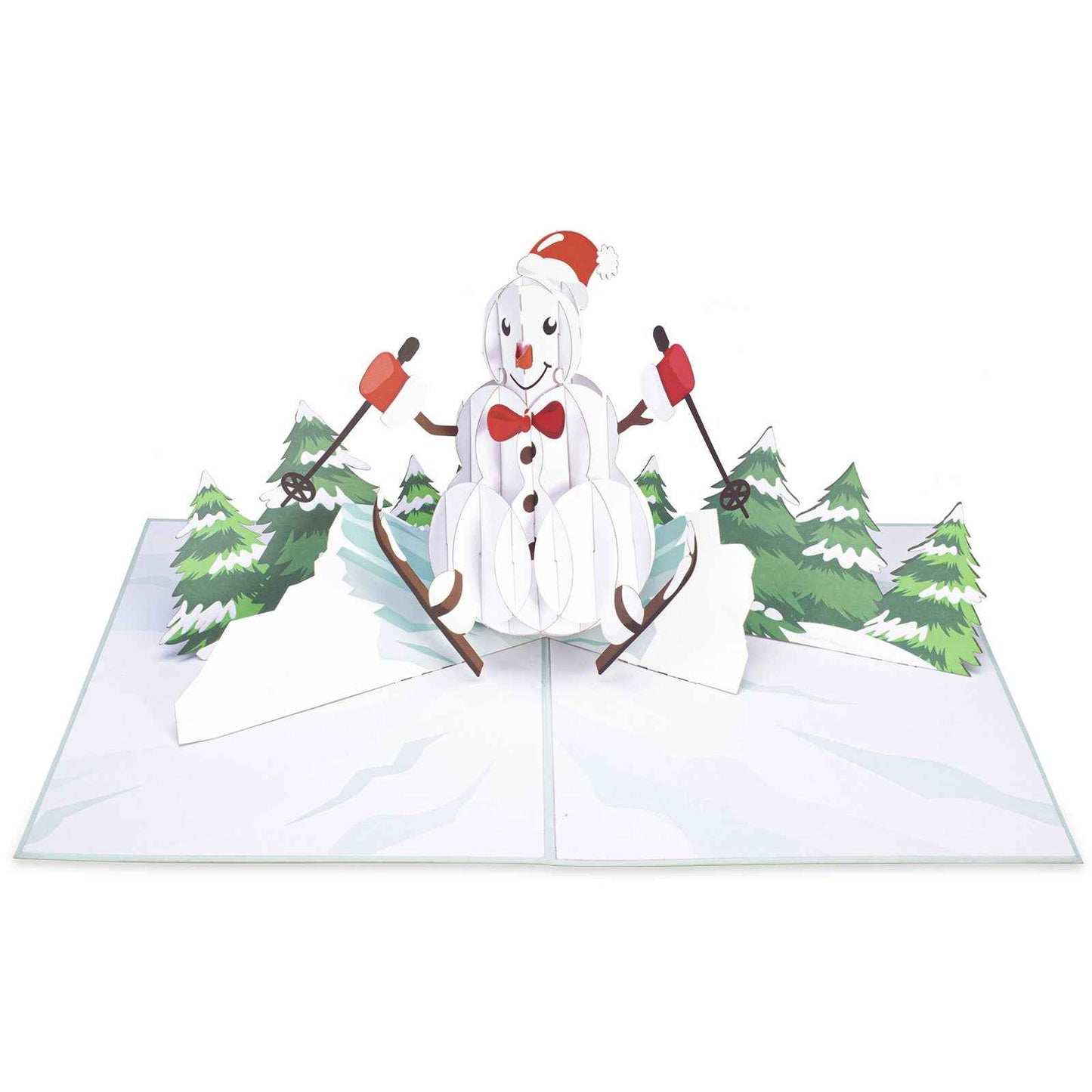 Paper Love Pop Up Cards - Snowman Pop Up Christmas Card