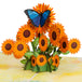 Sunflowers Pop Up Card - Paper Love