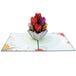 Tulips pop-up card - Paper Love