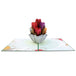 Tulips pop-up card - Paper Love