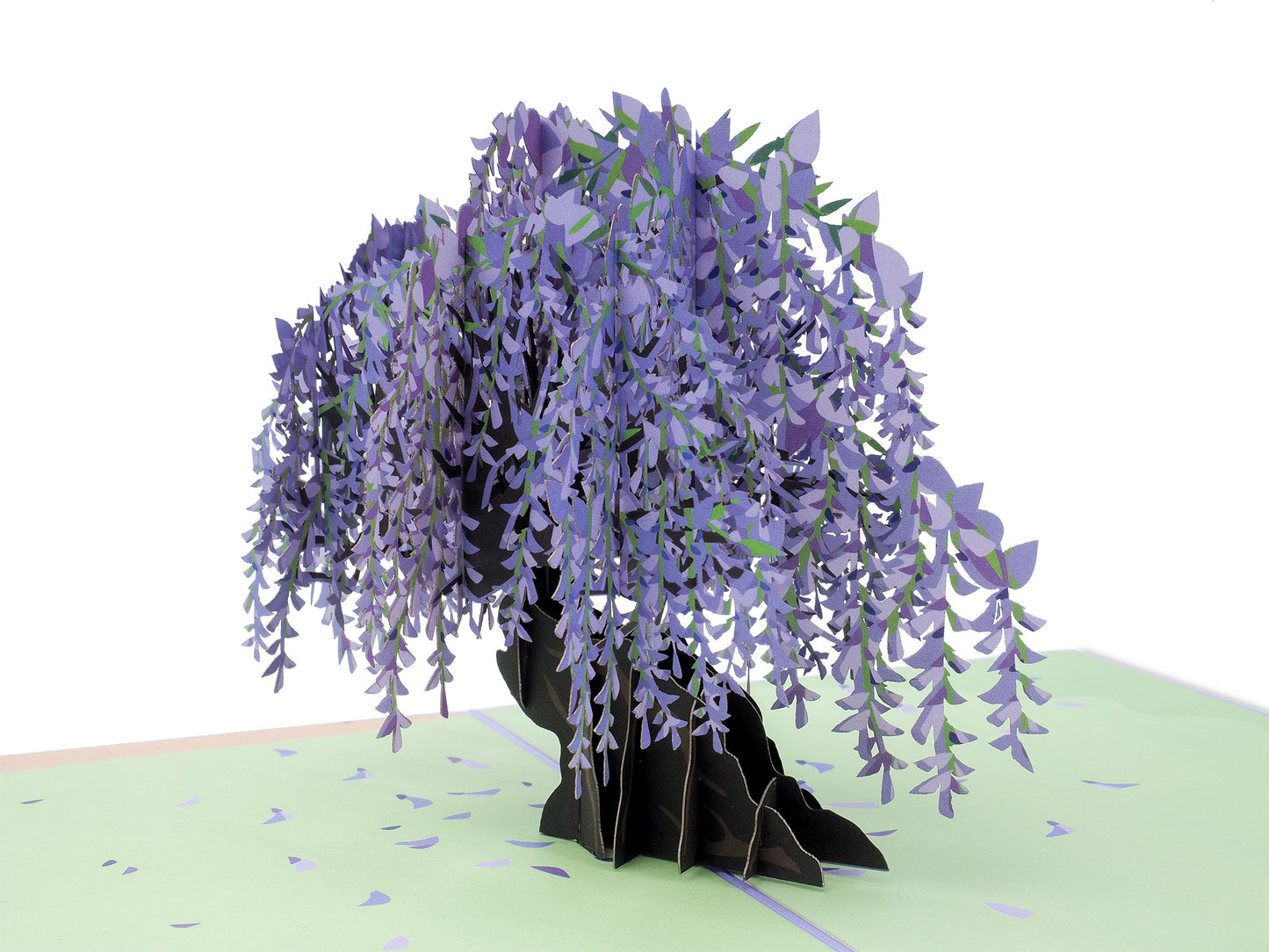 Wisteria Tree Pop Up Card - Paper Love