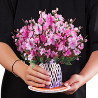 Thumbnail for HugePop Cherry Blossom Flower Bouquet Pop Up, With Detachable Flowers, Jumbo 10