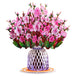 HugePop Cherry Blossom Flower Bouquet Pop Up With Detachable Flowers