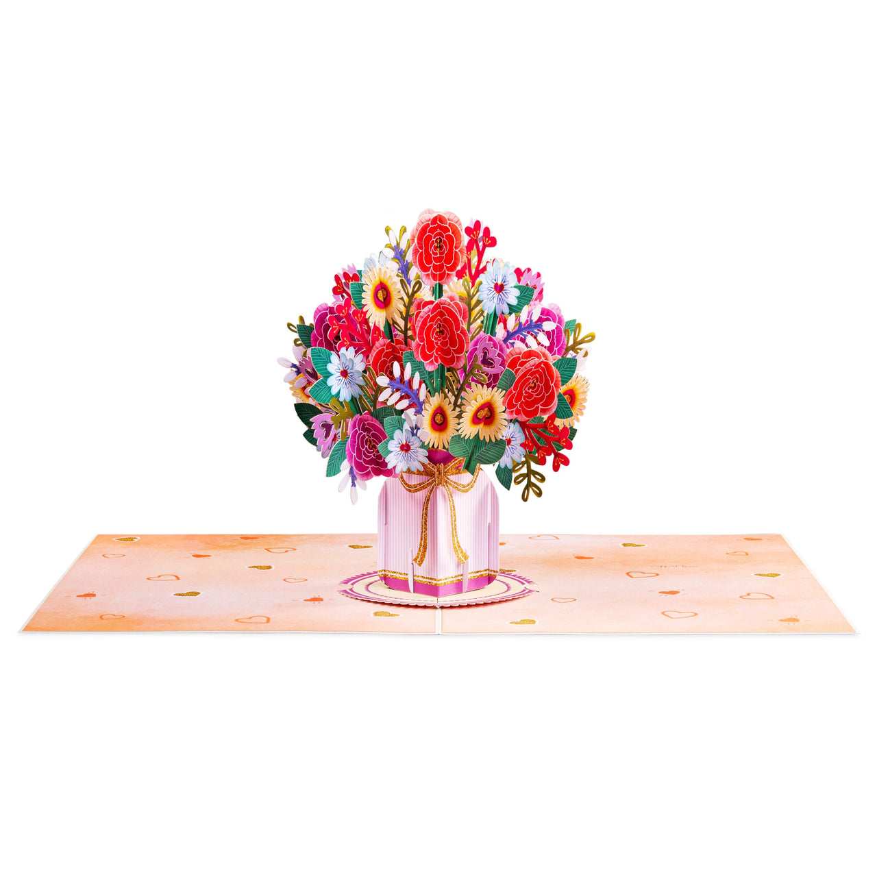 HugePop Harmony Pop Up Flower Bouquet With Detachable Flowers