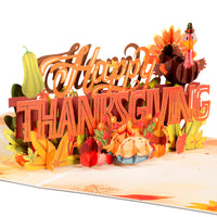 Thumbnail for Happy Thanksgiving Frndly Pop Up Card, 8