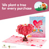 Love Tree Frndly Pop Up Card 100% Recycled and Eco-Friendly
