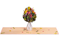 Thumbnail for Flower Vase Pop Up Card - Pop of Art