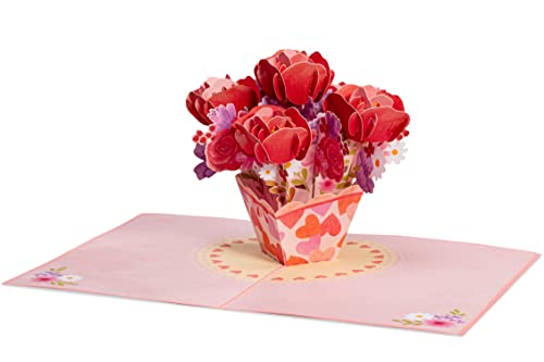 Roses Pop Up Card - Pop of Art