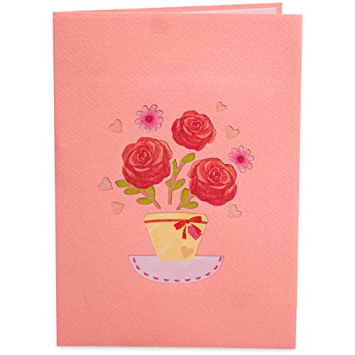 Roses Pop Up Card - Pop of Art