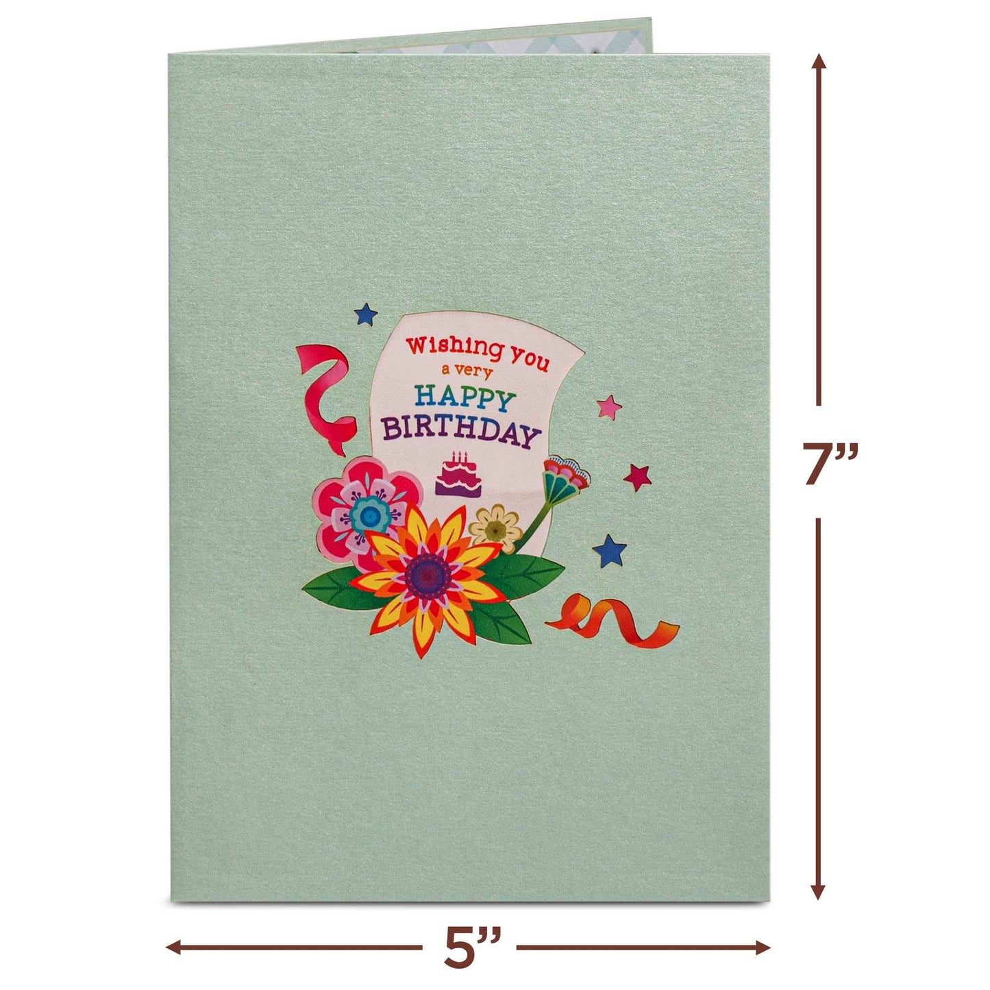 Paper Love Pop Up Cards - Happy Birthday Typewriter Pop Up Card