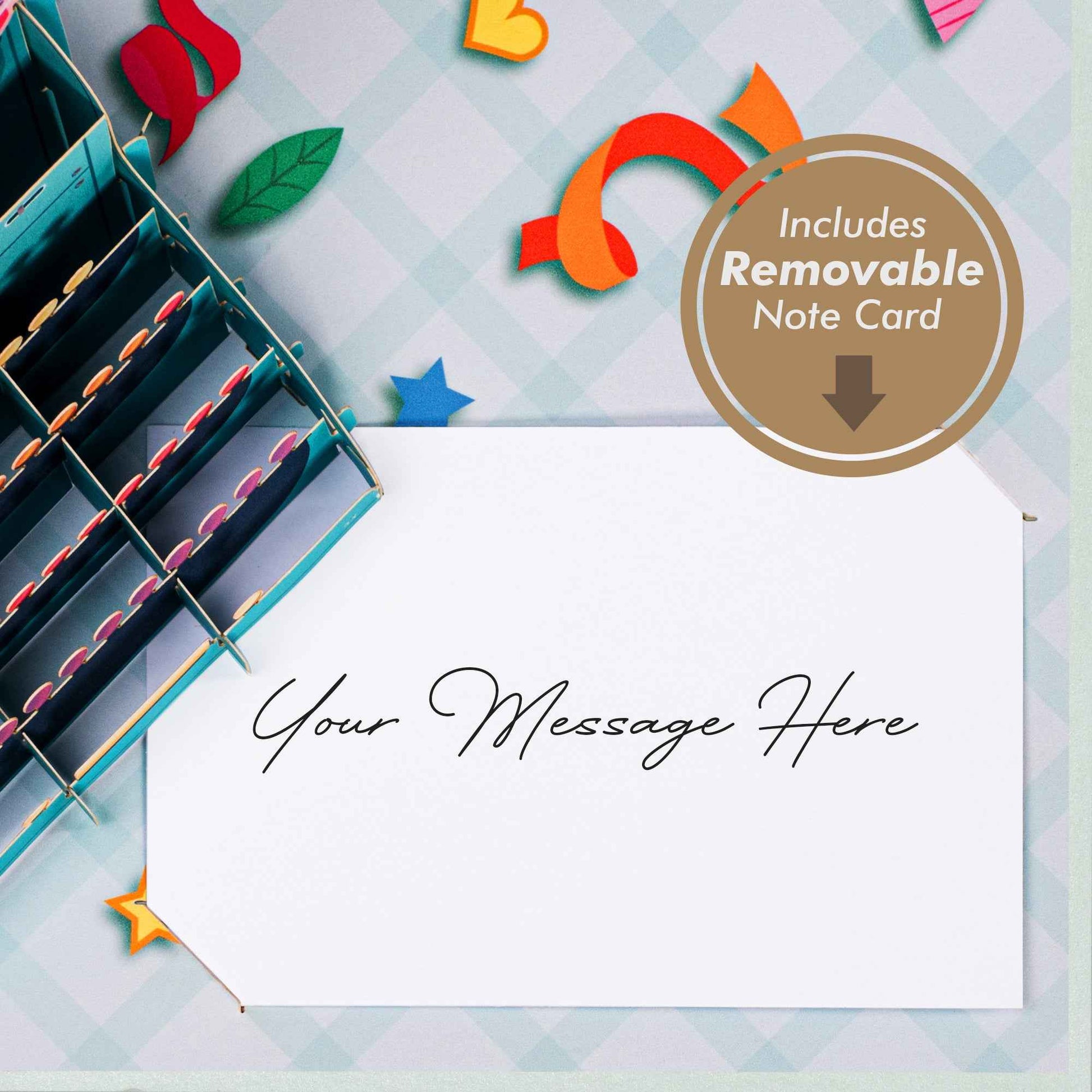 Paper Love Pop Up Cards - Happy Birthday Typewriter Pop Up Card