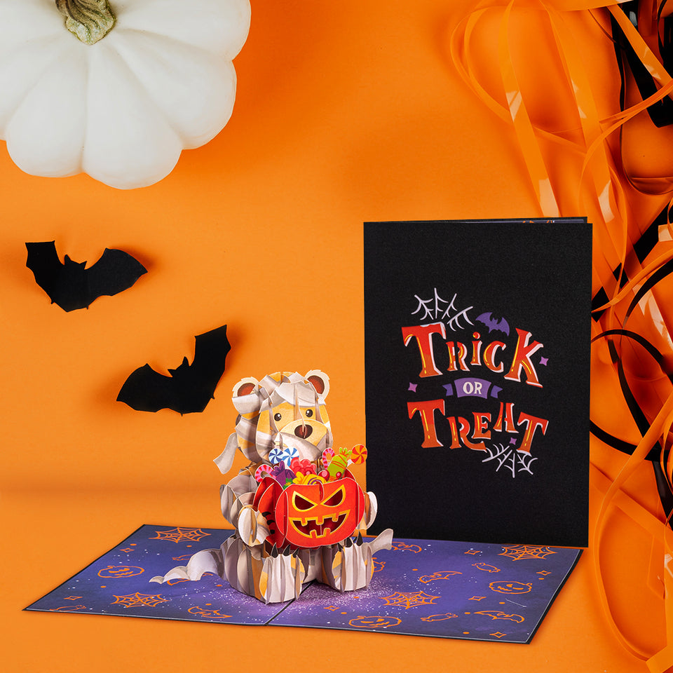 Halloween Bear Pop Up Card