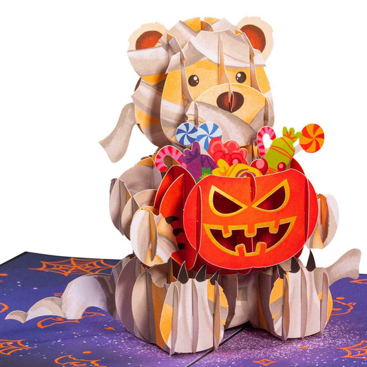 Halloween 3D Pop-Up Card Bundle for Festive Fun