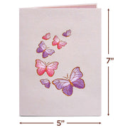 Butterfly Birthday Cake Pop Up Card