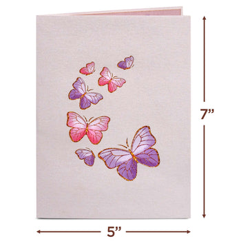 Butterfly Birthday Cake Pop Up Card