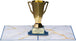 Dad Trophy Pop Up Card for Special Celebrations