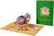 Meowy Cat Pop Up Christmas Card