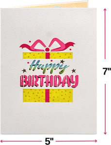 Birthday Party - 5" x 7" Cover - Includes Envelope and Note Tag