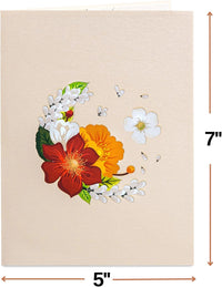 Thumbnail for Fall Flower Bouquet Pop Up Card