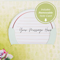 Thumbnail for Roses and Succulent Pop up card, Forever Flowers Keepsake- Oversized 10