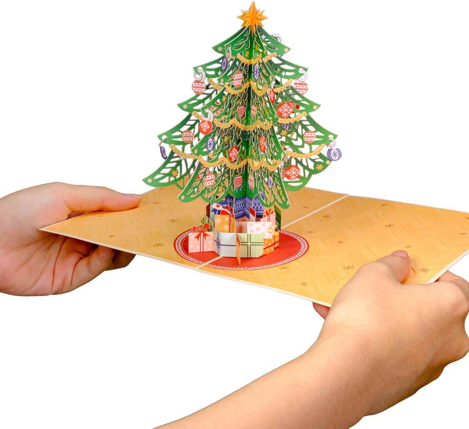 Christmas Tree Pop Up Card