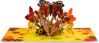 Thumbnail for Fall Butterflies Pop Up Card