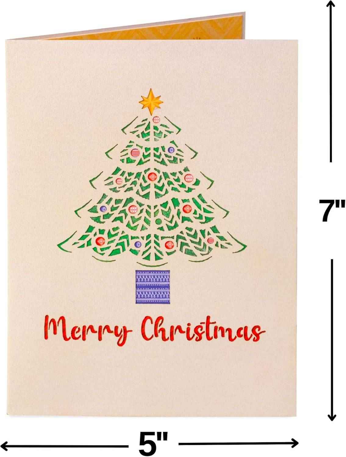 Christmas Tree Pop Up Card