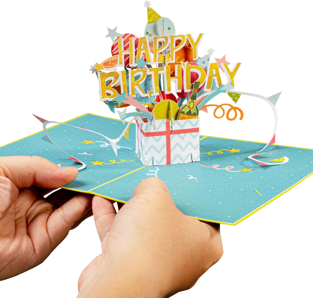 Happy Birthday Box Pop Up Card