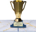 Dad Trophy Pop Up Card for Special Celebrations