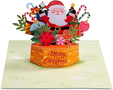 Merry Christmas Pop Up Card